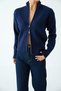 Women's Zippered Stand Collar Knitwear Cardigan