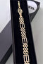 Viral Zircon Stone Multi-Chain Steel Bracelet - - 5