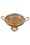 British Crystal and Silver-Plated Lectern with Stand, 13 cm High, 16 cm in Diameter. - 2