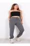 Comfortable Cut Women's Ribbed Leg Sweatpants (Regenerated Fabric) - 5