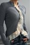 Women's Lace Detailed Buttoned Knitwear Cardigan - 6
