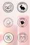 Liquid Blush Set of 2 |   Lipstick & Eyeshadow |   Permanent High Pigmented |   Peach-Peach - 8