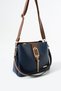 Women's Shoulder Strap Daily Use Crossbody Bag with Zipper Detail - 3