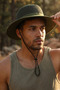Unisex Safari Hat - Mesh Sun Protection Outdoor Hunting Fishing Hat - 3