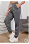 Comfortable Cut Women's Ribbed Leg Sweatpants (Regenerated Fabric)