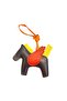 Leather Horse Figure Bag Accessory