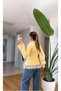 Women's Lace Detailed Buttoned Knitwear Cardigan - 4