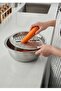 Stainless Steel Multi-Function Grater & Mixing Bowl – 24 cm - 2