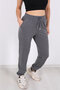 Comfortable Cut Women's Ribbed Leg Sweatpants (Regenerated Fabric) - 4