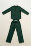 Green 100% Cotton Muslin Fabric Boys' Suit Comfortable Fit Hajj and Umrah Outfit - 6