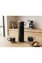 Stainless Steel Thermos Set with 3 Cups 500ml / Black - 2