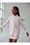 Girl's Striped Patterned Design Shirt - 3
