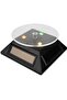 Rotating Solar Powered LED Jewelry Display Stand