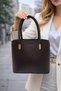 Brown Premium Women's Hand and Shoulder Bag – Shawl Detail, Inside the Shoulder Strap, Stylish Daily Bag - 2
