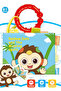 Soft Cloth Baby Book, Built-In Sounder + Tear-Resistant Cotton Thread Stitching - 2