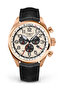 V.2.25.2.173.4 Men's 45 mm Watch with Black Leather Strap Sapphire Glass 10 Atm Water Resistant