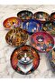 Retro Style Cat Pattern Snack Bowl Sauce Bowl Food Container |   Large Size Metal Decorative Cat Bowl - 2
