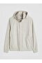Lcwaikiki Classic Beige Hooded Men's Jacket - 6