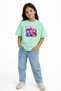 Kpop Demon Hunters - Demon Hunters Printed T-Shirt for Girls 4-13 Years - Huntr/X - 2