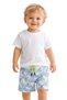 Baby Boy Shorts Friends Printed Lace-Up Summer Cotton Shorts 9-24 Months - 2