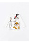 Lcw Baby Crew Neck 100% Cotton Bugs Bunny Printed Baby Boy Pajama Set - 2