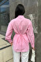 Back Tie Lace Detail Shirt - 5