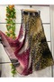 Patterned Chiffon Boho Lined Flared Skirt