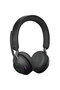 Casti wireless cu microfon Evolve2 65 MS, USB, Negru