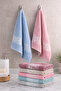 Eco Jacquard 100% Cotton Hand & Face Towel |   Set of 6 |   Soft & Absorbent |   Daily Use & Dowry - 2