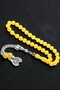 Certified Globe Cut, Skillfully Crafted, Crimped Fire Amber Prayer Beads