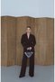 Belted Blazer Jacket Trousers Custom Design Double Suit