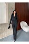 Women's Double-Breasted Collar Button Detailed Blazer Jacket High-Waisted Wide-Leg Pants Two-Piece Set - 2