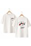 Love Playing Cards Printed 100% Cotton Oversize Loose Regular Fit Crew Neck T-Shirt