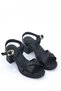 Nvl 791 Cross-Strapped Sandals with Belt Detail