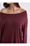 Esvab • Modern & Distinctive Wide Roba Collar Blouse - 3