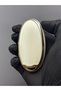 For Hyundai New Tucson Kona Loniq 5 Buttons Silicone Key Protection Case White Silver Color - 3