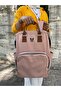 Mother Baby Care and Backpack Claret Red