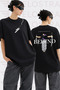 Unisex Jujutsu Kaisen Toji Anime Printed Special Design Oversize Comfortable Daily Use Combed Cotton T-Shirt