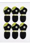 Women's 6 Pairs Bamboo Short Socks White Sneakers and Sports Shoe Socks - 4