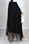Flock Tulle Skirt N2700 Black - 5