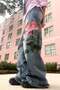 Kanji Tiger and Lotus Printed Grunge Y2K Unisex Baggy Pants - 2