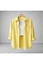 3-Pack Navy Blue, Yellow and Black Oversize Linen Textured 100% Cotton Single Pocket Comfortable Shirts - 3