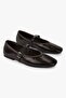 Women's Libby Brown Shiny Leather Ballerinas - 3