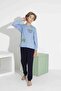 Boys' Long Sleeve Pajama Set – Comfortable Interlock Fabric 74111-m - 3