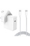 61W USB C Power Adapter for MacBook Pro/Air 13/14 Inch, Power Adapter with Type C Power Cord Supply - 4