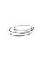 BR ART Oval Glass Oven Tray 2Pcs Set - 6
