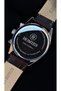 Leather Strap 2 Year Warranty Men's Wristwatch - 5
