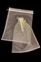 Cream Organza Transparent Tulle Towel Slippers Prayer Mat Bundle Dowry Gift Bag 50 Pieces Size 30X40Cm - 2