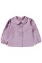 Bow Tie Shirt and Pants Double Set for 2-5 Years - Lilac - 2