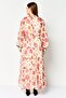 Women Floral Print Maxi Dress, Multicolor - 2